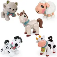 Tolo Toys Tolo Speelgoed Boerenhof Dieren Set - First Friends - Duurzaam biologisch speelgoed