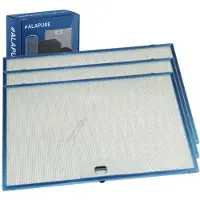 Alapure 3x Metaalfilter voor Franke 1330076268 370x255x8mm
