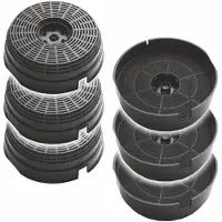 Whirlpool 3x Koolstoffilter 482000009756 / AKB000