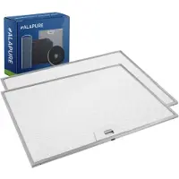 Alapure 2x Metaalfilter voor Arthur Martin 50287544006 403x300x8mm