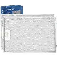 Alapure 2x Metaalfilter voor Balay 742967 / 00742967 388x265x8mm