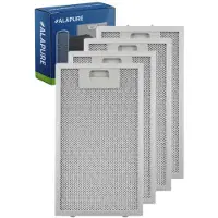 Alapure 2x Metaalfilter voor Klarstein 10032228 185x318mm