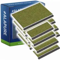 Alapure 4x CleanAir Plus Koolstoffilter voor Bosch 11041790 / DWZ0AK0A0