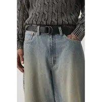 Levi's Camden Ring Belt Maat: 115 | Riemen Outlet | Heren | Zwart
