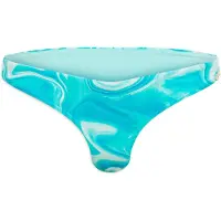 Superdry Cheeky Bikinibroekje met Print Lichtblauw Grootte: 42