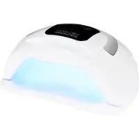Activeshop UV Dual LED S1 Nagellamp 168W Zilver – Professionele Lamp voor Manicure & Pedicure met Timer, Lage Warmtestand, Sensor en Handgreep