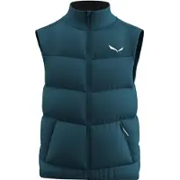 Salewa - Kid's Brenta RDS Down Vest - Donzen bodywarmer 164, blauw