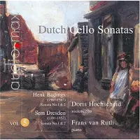 OUTHERE Doris Hochscheid & Frans Van Ruth - Dutch Cello Sonatas Vol.5 (SACD)