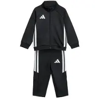 Adidas Performance Tiro trainingspak zwart/wit Jongens/Meisjes Polyester Opstaande kraag - maat 62