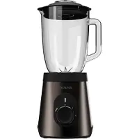 Aiwa Saberu 1500, staande mixer, 1,5 liter, pulsfunctie, ijskunner, 1,5 meter, 1500 watt