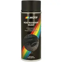 Motip hittebestendige lak zwart 4031 400 ml