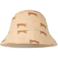Swim Essentials reversible zonnehoed beige/bruin Jongens/Meisjes Katoen - maat 1-2 jr