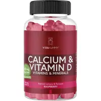 VitaYummy Calcium & Vitamin D Raspberry 60 stk.