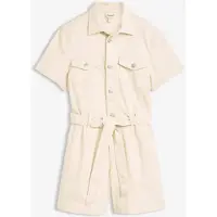Bonprix Jeans jumpsuit met korte mouwen 52
