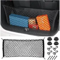Famanu - Auto opbergnet universeel nylon opbergnet 90 x 40 cm voor auto en vrachtwagen