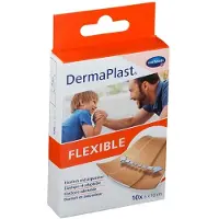 Hartmann Dermaplast Flexibel 6x10 cm 5352430 4x10 St Pleister
