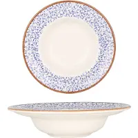 BY BONE Pastabord - Edera - Porselein - 25 cm (400cc) - set van 2