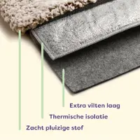 Famanu – Kattenraambed 90 cm met zelfverwarmende mat, antislip raamhangmat met wasbare hoes, bruin