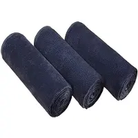 Famanu - Microvezel Sporthanddoeken Sneldrogende en Absorberende Gymhanddoek Workout Zweethanddoeken Voor Sportschool, Yoga, Camping, 3 Stuks 40 cm x 80 cm,Grijs