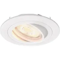 LEDVION - LED Inbouwspot Tokyo - Wit - Dimbaar - 3W - 2700K - Ø92 mm