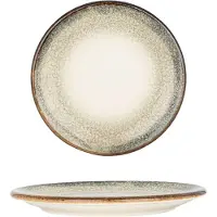 BY BONE Dessertbord - Spazio - Porselein - 19 cm - set van 6
