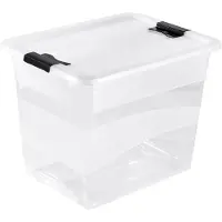 Famanu opbergbox, 24 liter - Transparant