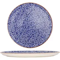 By Bone Pizzabord edera cobalt porselein 32 cm set van 2