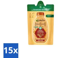 Garnier - Loving Blends - Shampoo Refill - Honing Goud - Beschadigd & Breekbaar Haar - 250 ml - Bulkverpakking - 15 stuks