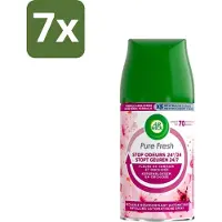 Air Wick 7 x Freshmatic - Luchtverfrisser Navulling - Aziatische Kersenbloesem - 250ml - Aziatische Kersenbloesem - Luchtverfrisser - Geurverspreider - Geur - Geurstop