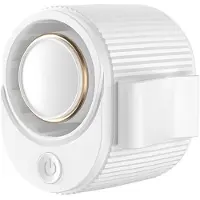 VHV -Pro Auto Ventilator - Krachtige Luchtkoeler met Heavy Duty Klem en 16C Verkoeling - 360 Graden Draaibare USB Ventilator voor Auto, Vrachtwagen, Kamperen en Bureau - Wit
