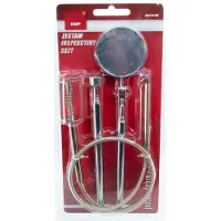 ASTA/SATRA pick-up tool set - 3 in 1 inspectie set - inspectiespiegel - grijper - gmp