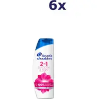 Head & shoulders Shampoo - Smooth & Silky 2 in 1 6 X 400ml VOORDEELVERPAKKING