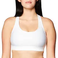 AWR Hoogwaardige Kwaliteit Dames Sport BH - SportBeha | Wit - S/M