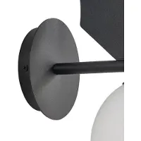 LINDBY Buitenverlichting , Katti Cat, dimbare, Zwart, Balkon, Metaal, Landhuis / Rustiek