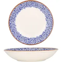 By Bone Diepbord edera cobalt porselein 25 cm (1300cc) set van 6