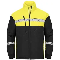 Projob 7404 Lichte Werkjas Heren Zwart/Geel maat 3XL heren