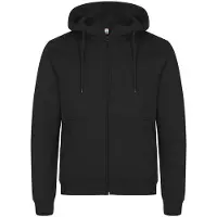Clique Miami Hoody Fz Zwart maat S uniseks