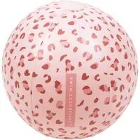 Swim Essentials Strandbal Opblaasbaar - Old Pink Panterprint - Ø 51 cm