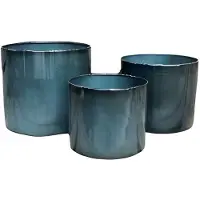Buitengewoon Boet Pot Cylinder Vibrant Grijs S 21x18cm 1stuk