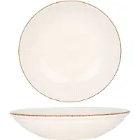 BY BONE Diepbord - Grace - Porselein - 25 cm (1300cc) - set van 6