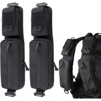 Famanu – Molle-accessoiretas met ritssluiting, geschikt voor bevestiging aan schouderriem of rugzak