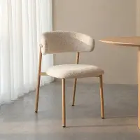 Label51 Kaito Eetkamerstoel - Naturel - Geweven - Naturel Houten Frame - Stoel - Normale eetkamerstoel