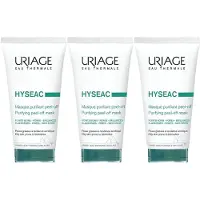 Uriage Hyséac Purifying Peel-Off Mask 3x50 ml Gezichtsmasker