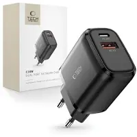TechProtection Tech Protection 20 Watt 2 Poort USB Oplader Zwart