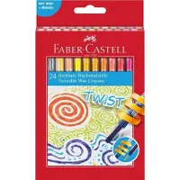 Faber-Castell Kleurpotloden - Draaibaar - 24 stk - - OneSize - Tekensets