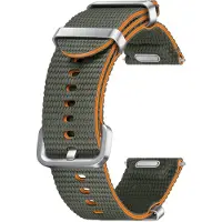 Samsung Originele Nylon Athleisure Band voor de Galaxy Watch 4 / 5 / 6 / 7 / FE (20 mm) - Maat S/M - Khaki