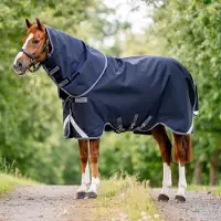 Horseware Rambo 1680D Plus Turnout Deken met Vari-Layer Navy
