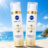 Nivea - Cellular LUMINOUS630 Dagcrème - Anti-Vlek Gezichtscrème - SPF 50 - Voor alle huidtypen - Tegen Pigmentvlekken - 40 ml - Voordeelverpakking - 2 stuks - dagcrème - Anti-pigment crème