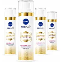 Nivea - Cellular LUMINOUS630 Dagcrème - Anti-Vlek Gezichtscrème - SPF 50 - Voor alle huidtypen - Tegen Pigmentvlekken - 40 ml - Voordeelverpakking - 4 stuks - dagcrème - Anti-pigment crème