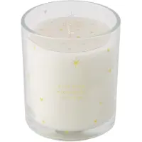 Zusss Geurkaars Glas Sterren Glas / Paraffine Transparent